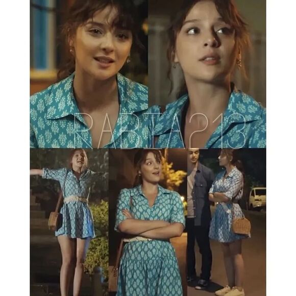 ZARA PRINTED SHORT DRESS - Picture 7 of 14